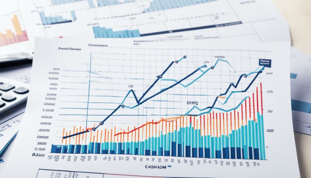 Cashflow analyse grafiek