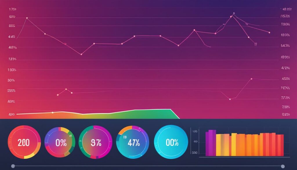 Grafieken voor Instagram analytics