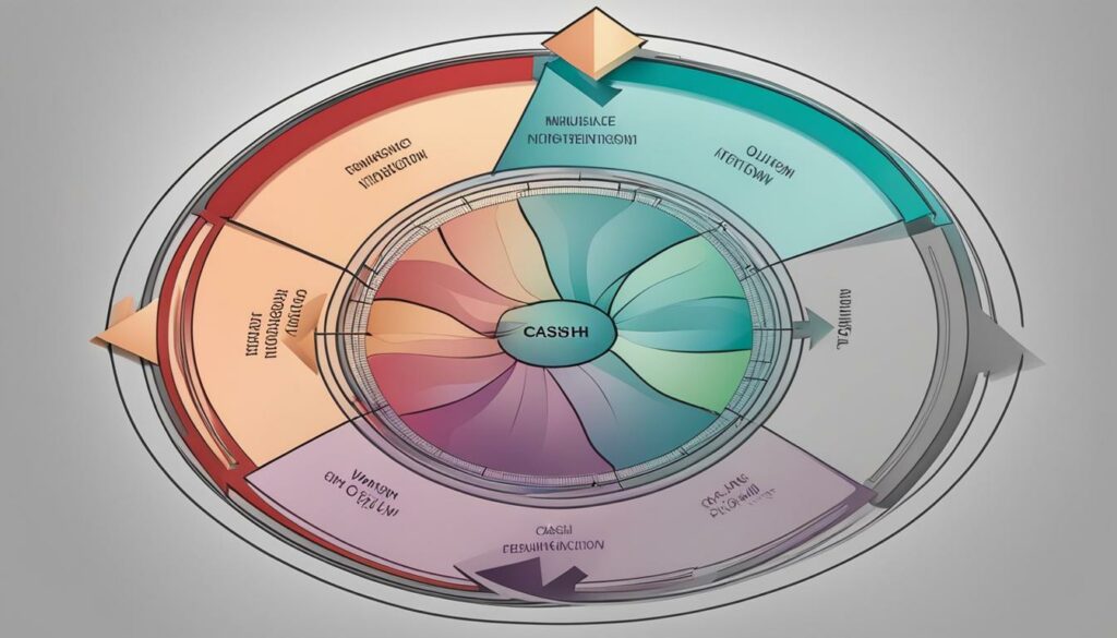 cashflow cyclus visualisatie