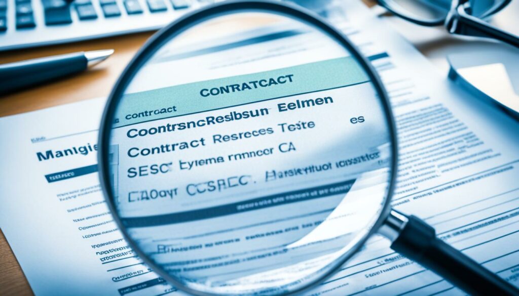 due diligence contract review